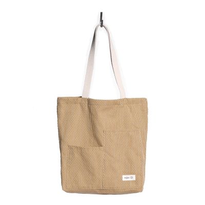 The Organic Company - Piqué Kangaskassi 30x35 cm Khaki Stone