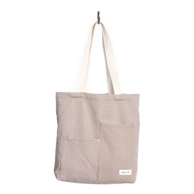 The Organic Company - Piqué Kangaskassi 30x35 cm Clay Stone