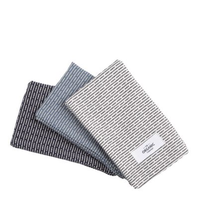 The Organic Company - Keittiöliina 30x35 cm 3 kpl Ocean