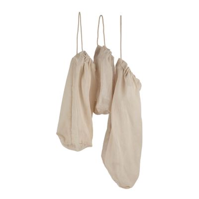 The Organic Company - Uudelleenkäytettävä ruokapussi 3 kpl Stone