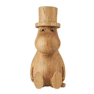Dsignhouse x Moomin - Muumi Puufiguuri 7,5 cm Muumipappa S Tammi