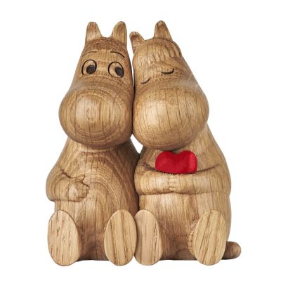 Dsignhouse x Moomin - Muumi Puufiguuri 10 cm Halaus Tammi
