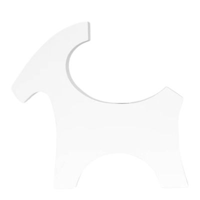 Rotor Design - Kynttilänjalka olkipukki 25x23 cm Valkoinen