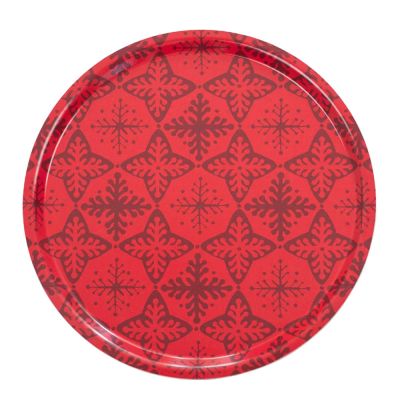 Rotor Design - Tarjotin 38 cm Lumihiutale Punainen