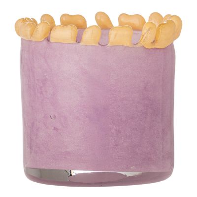 Bloomingville - Edger Kynttilälyhty 8,5x11 cm Liila