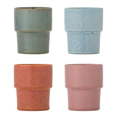 Bloomingville - Ewan Muki 15 cl 4 kpl Vaaleanpunainen