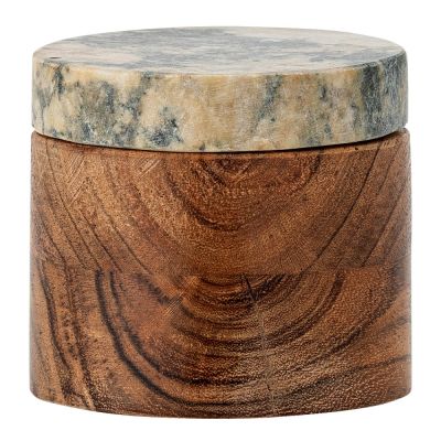 Bloomingville - Lisanne Purkki kannella 7x6,5 cm Luonnonväri