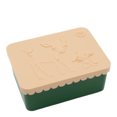 Blafre - Peura Eväsrasia 1 lokero 11x14 cm Persikka/Tummanvihreä