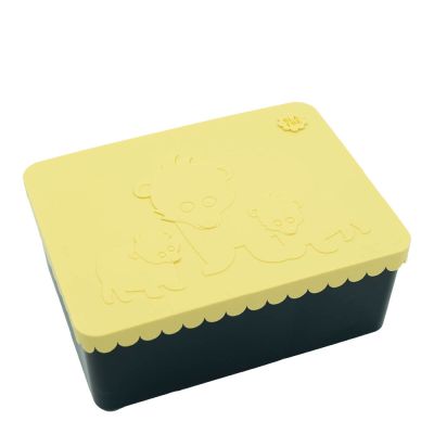 Blafre - Karhu Eväsrasia 3 lokeroa 14x19 cm Vaaleankeltainen/Sininen