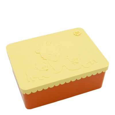 Blafre - Karhu Eväsrasia 3 lokeroa 14x19 cm Vaaleankeltainen/Oranssi