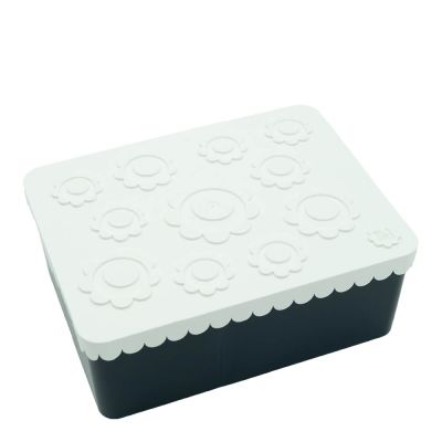 Blafre - Kukka Eväsrasia 3 lokeroa 14x19 cm Valkoinen/Sininen