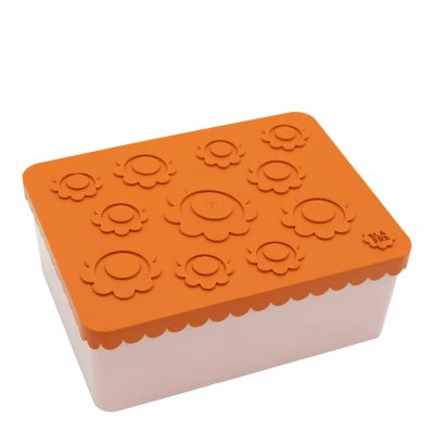 Blafre - Kukka Eväsrasia 3 lokeroa 14x19 cm Oranssi/Vaaleanpunainen