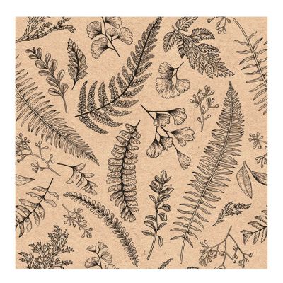Ambiente - Servetti 33x33 cm 20 kpl Leaves & Herbs
