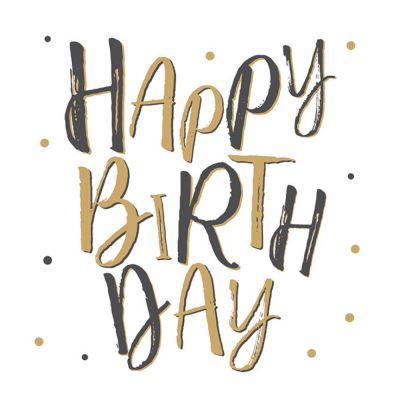 Ambiente - Servetti 33x33 cm 20 kpl Birthday Celebration