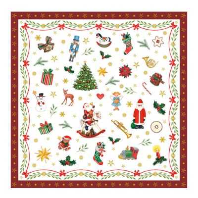 Ambiente - Servetti 33x33 cm 20 kpl Ornaments All Over