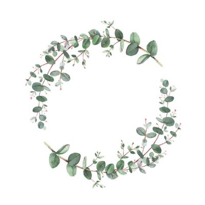 Ambiente - Servetti 33x33 cm 20 kpl Eucalyptus Branche