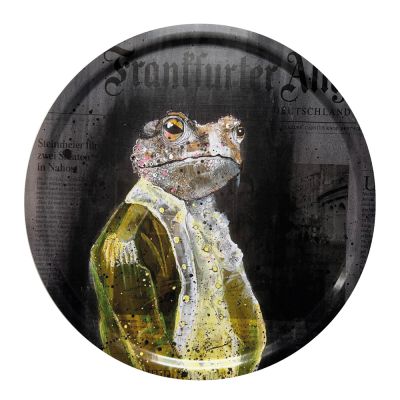 LISA TÖRNER ART - Tarjotin Frogs of Wall Street 49 cm