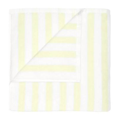 Blomus - Arto Kylpypyyhe 140x70 cm Valkoinen/Keltainen