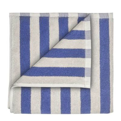 Blomus - Arto Käsipyyhe 50x30 cm 2 kpl Beige/Sininen