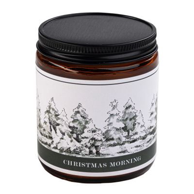 Sögne Home - Tuoksukynttilä Christmas morning 9 cm Ruskea