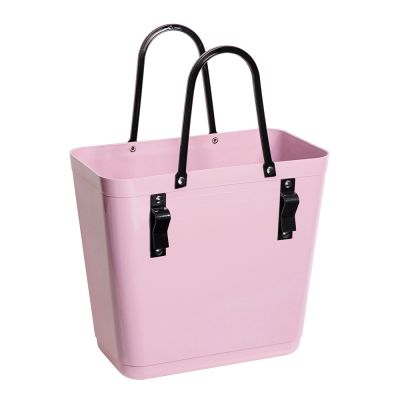 Hinza - Recycled Plastic Laukku + kiinnike polkupyörään 14 L Vaaleanpunainen