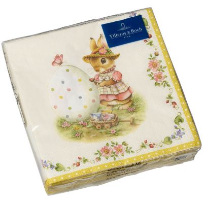 Villeroy & Boch - Spring Fantasy Servetti 25x25 cm 20 kpl Pääsiäinen