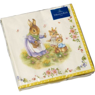 Villeroy & Boch - Spring Fantasy Servetti 33x33 cm 20 kpl Pääsiäinen
