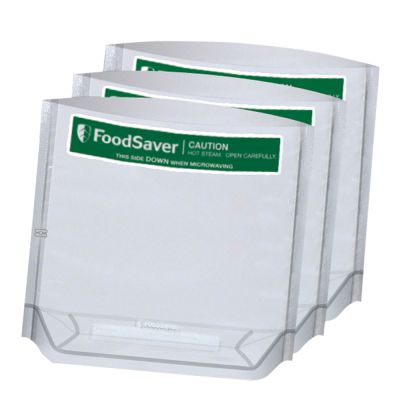 Foodsaver - Freeze & Steam -pussi 21x24 cm 16 kpl