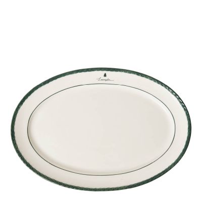 Lexington - Tarjoiluastia 42 cm Valkoinen/Vihreä