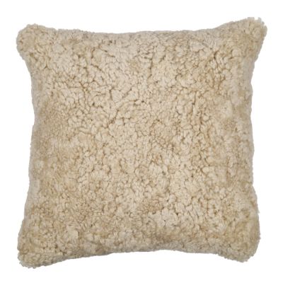 Natures Collection - Tyynynpäällinen New Zealand lampa lyhyt villa 40x40 cm kuutamo