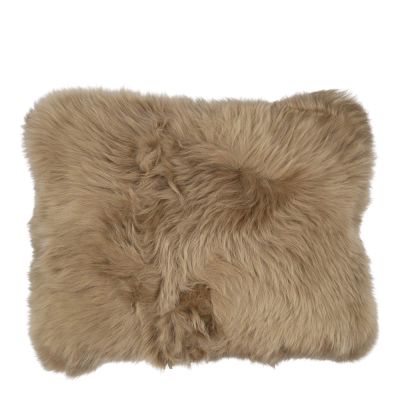 Natures Collection - Tyynynpäällinen New Zealand pitkä villa 35x45 cm taupe