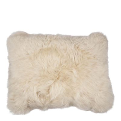 Natures Collection - Tyynynpäällinen New Zealand pitkä villa 35x45 cm pellava