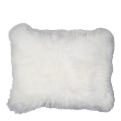 Natures Collection - Tyynynpäällinen New Zealand pitkä villa 35x45 cm norsunluu