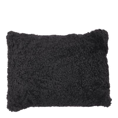 Natures Collection - Tyynynpäällinen New Zealand lampa lyhyt villa 35x45 cm musta