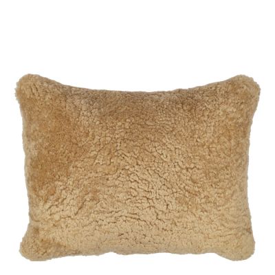 Natures Collection - Tyynynpäällinen New Zealand lampa lyhyt villa 35x45 cm hunaja