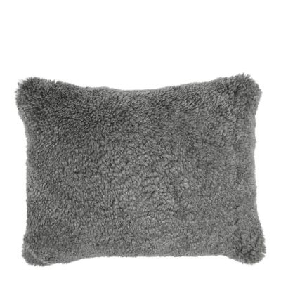 Natures Collection - Tyynynpäällinen New Zealand lampa lyhyt villa 35x45 cm skandinaavinen vaaleanharmaa