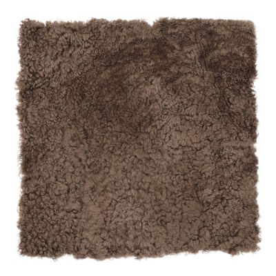 Natures Collection - Istuinalusta New Zealand lyhyt villa 40x40 cm suklaa