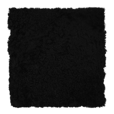 Natures Collection - Istuinalusta New Zealand lyhyt villa 40x40 cm musta