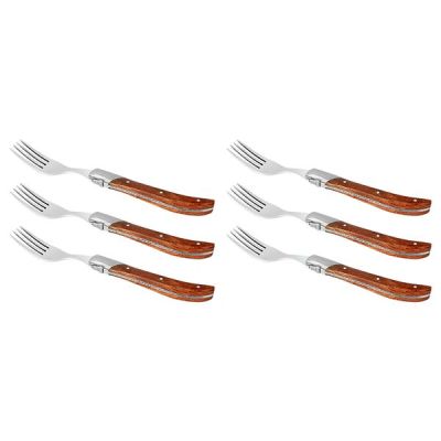 Laguiole by Hâws - Laguiole by Haws Haarukka 6 kpl Ruusupuu