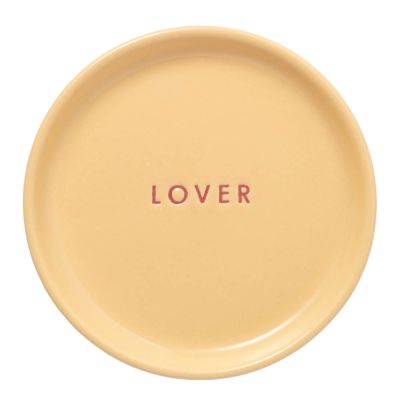 Vondels - Petit four Lautanen Lover Ø8,5 cm Keltainen