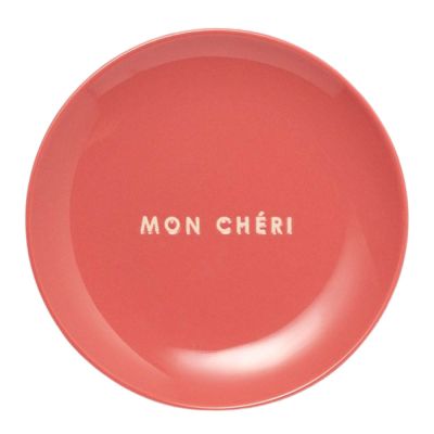 Vondels - Lautanen Mon Cheri Ø16 cm Koralli