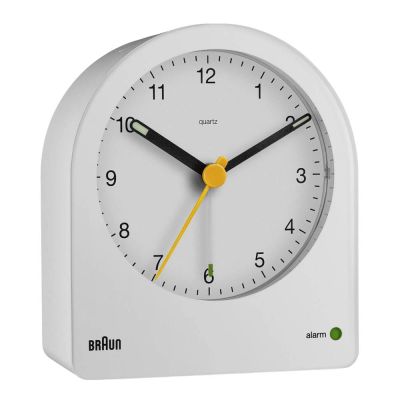 Braun - Herätyskello 9,7 cm Valkoinen