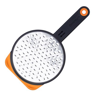 Dreamfarm - Kaksipuolinen Raastin 25 cm Musta/Oranssi