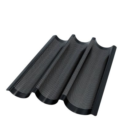 Birkmann - Bread Buddies Patonkipelti rei'itetty 38x28 cm 3 leivälle Musta