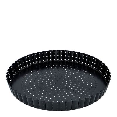 Birkmann - Bread Buddies Piirakkavuoka rei'itetty 25 cm Musta