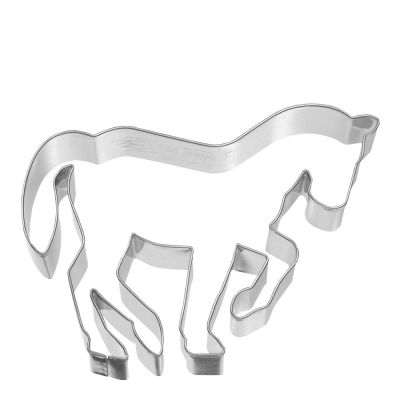 Birkmann - Cookie Cutters Piparkakkumuotti kouluratsuhevonen 11 cm ruostumatonta terästä