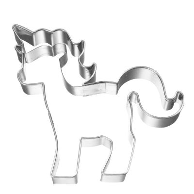 Birkmann - Cookie Cutters Piparkakkumuotti yksisarvinen 8,5 cm Ruostumaton Teräs