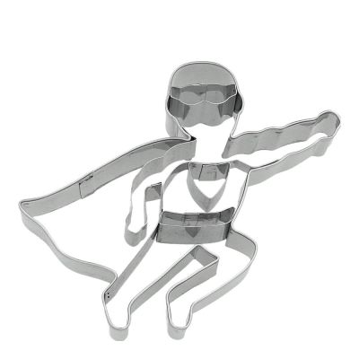 Birkmann - Cookie Cutters Piparkakkumuotti supersankari 9 cm Ruostumaton teräs