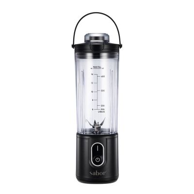 Sabor - Select Tehosekoitin johdoton 0,4L Musta/Kirkas