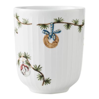 Kähler - Hammershøi Christmas Muki korvaton 30 cl Valkoinen